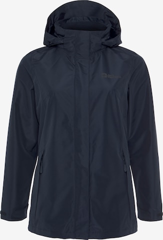 JACK WOLFSKIN Performance Jacket in Blue: front