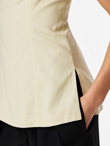 PIECES Top 'PCMajse' in Beige