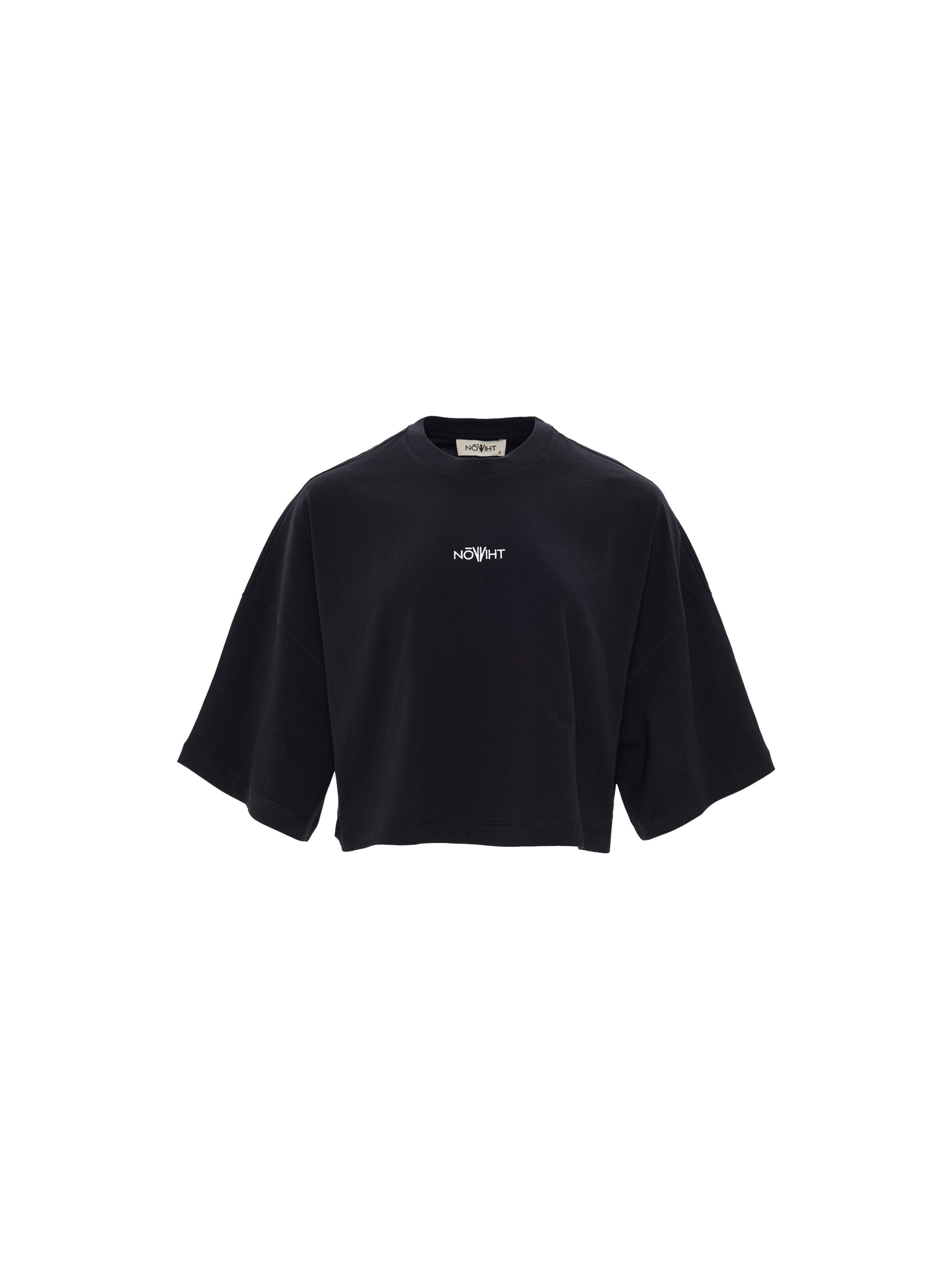 NOWIHT Shirt 'Philomena'‌‌‌‌ in Schwarz: Vorderseite