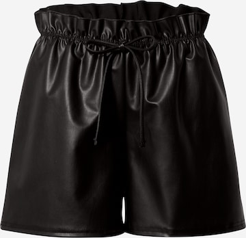 Regular Pantaloni de la Miss Selfridge pe negru: față