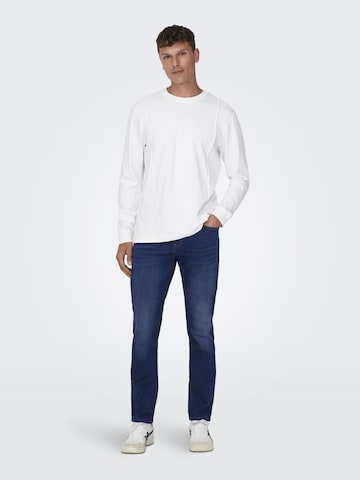 Only & Sons Regular Jeans in Blauw