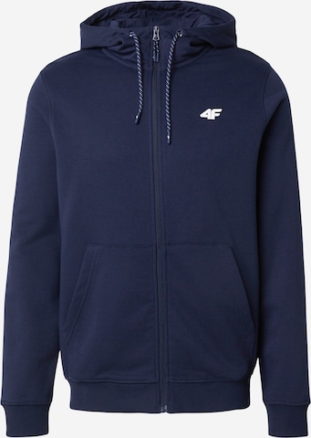 mėlyna 4F Sportinis džemperis: priekis