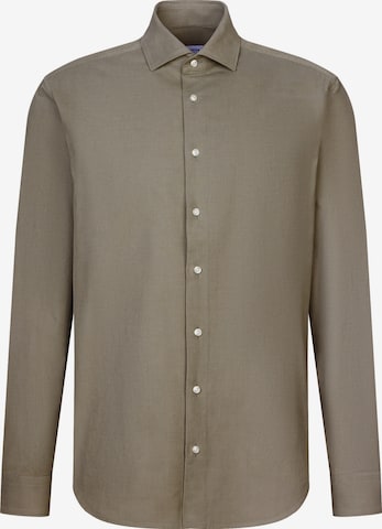 SEIDENSTICKER Regular fit Button Up Shirt in Green: front