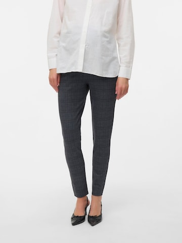 Coupe slim Leggings Vero Moda Maternity en noir : devant