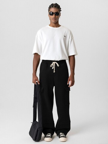 Wide Leg Pantalon cargo 'Ruan' Dandalo en noir