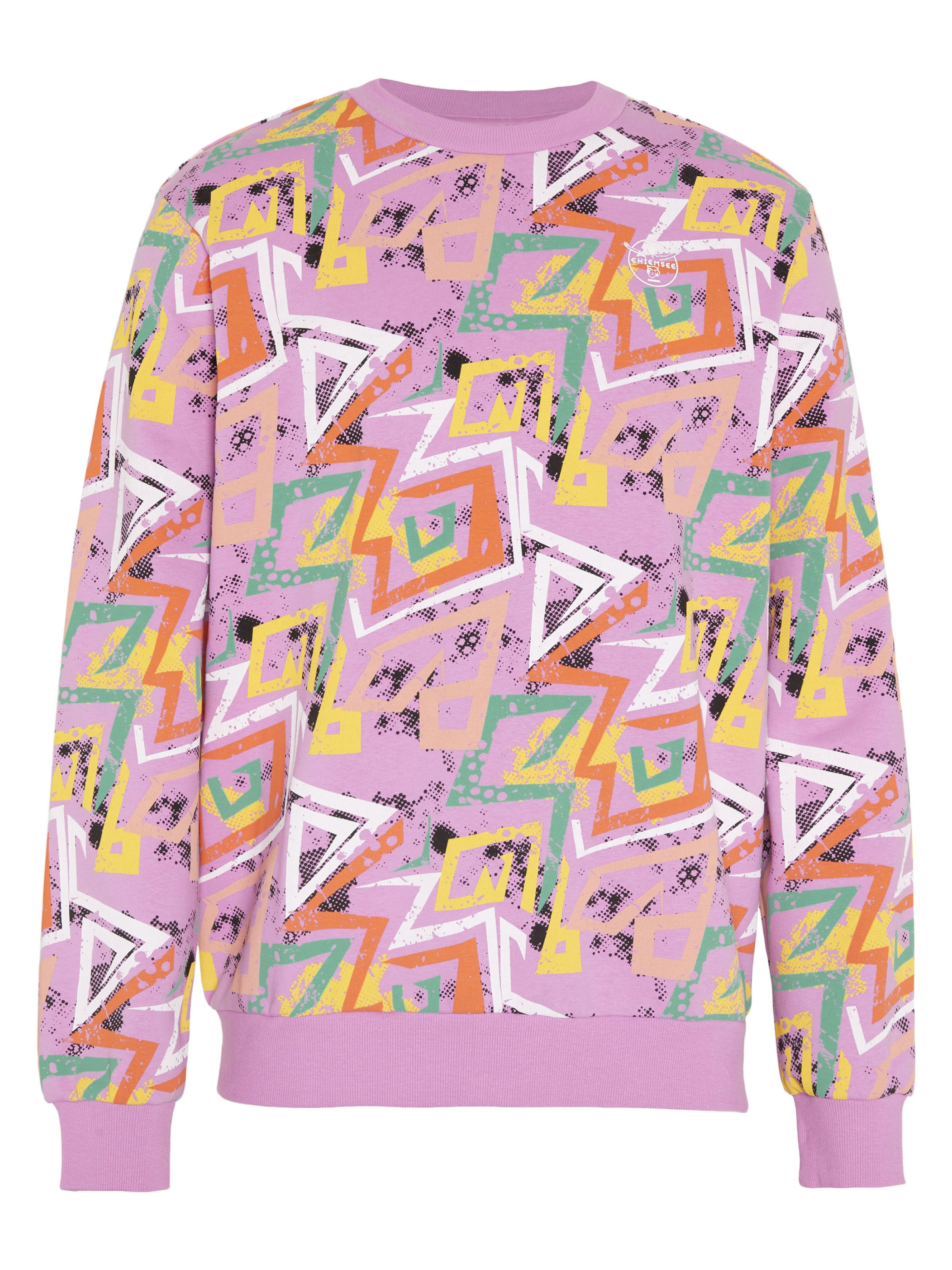CHIEMSEE Sweatshirt in Purple: front