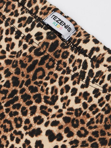 Tezenis Skinny Leggings in Brown