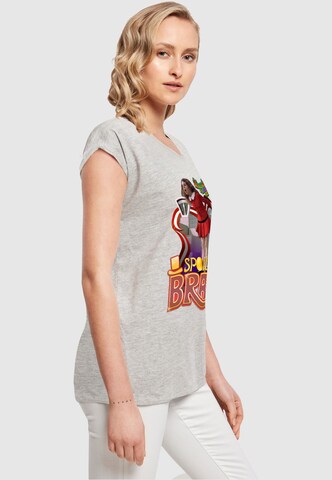 T-shirt 'Willy Wonka And The Chocolate Factory - Spoiled Brat' ABSOLUTE CULT en gris