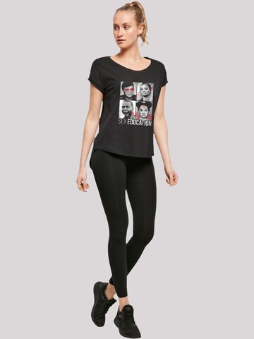 F4NT4STIC Shirt 'Sex Education Class Photos Netflix TV Series' in Black