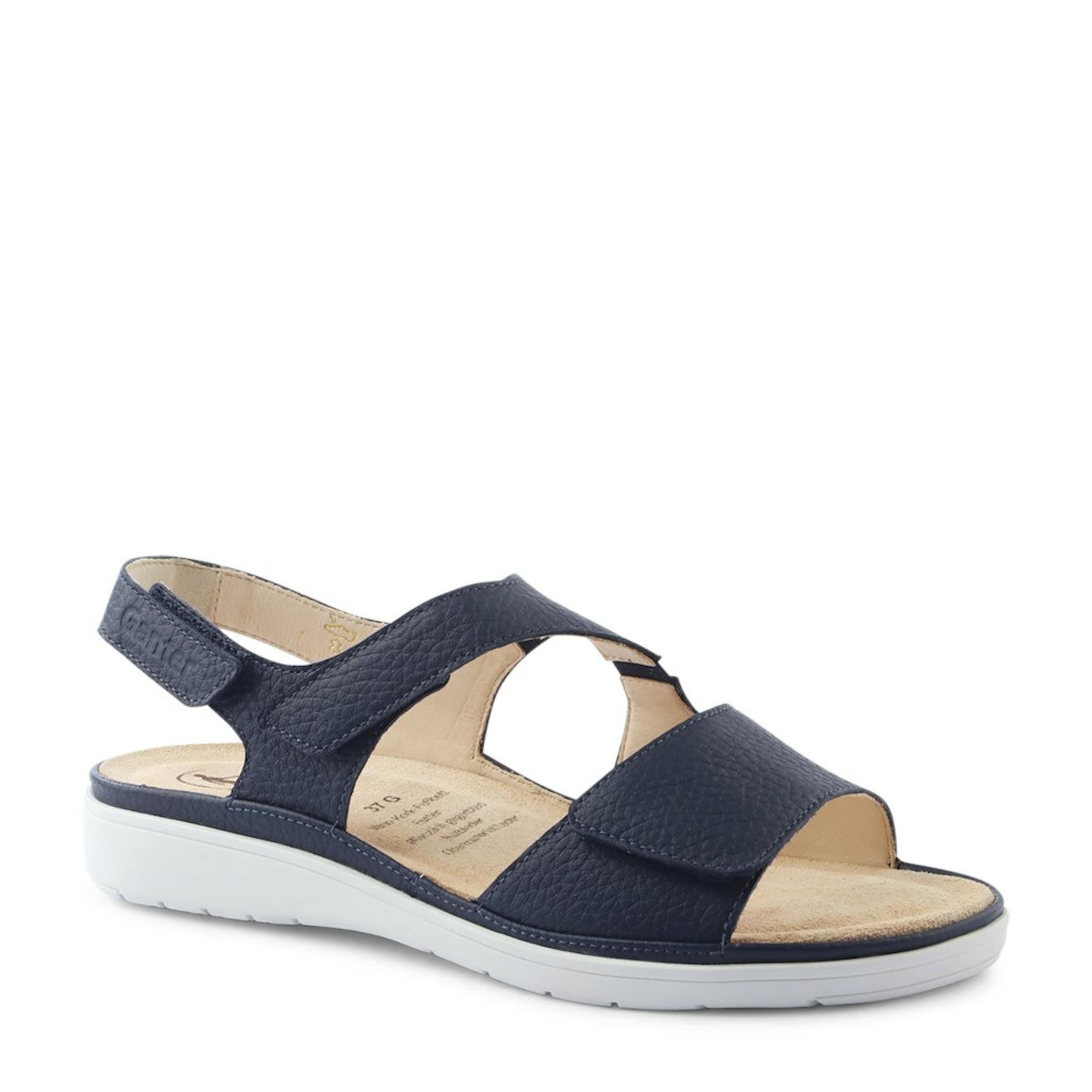 Ganter Sandaal in Blauw: voorkant