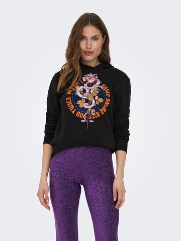 ONLY Sweatshirt 'NOMI' in Zwart