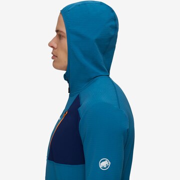 MAMMUT Athletic Fleece Jacket 'Madris Light' in Blue