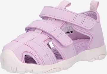 Hummel Sandals & Slippers in Purple: front