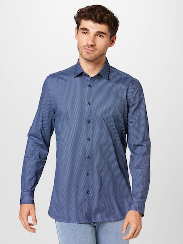 OLYMPRegular Fit Košulja - plava boja: prednji dio