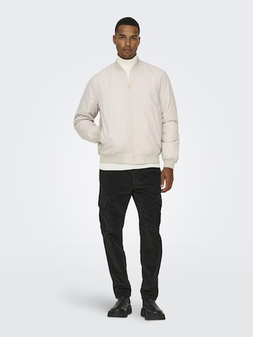 Only & Sons - Tapered Pantalón cargo 'ONSLou' en negro