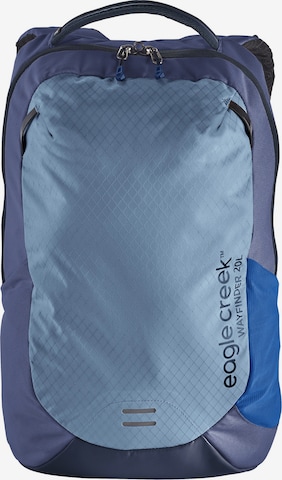 EAGLE CREEK Backpack 'Wayfinder' in Blue: front