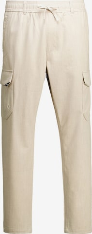 CHASIN' Cargo trousers in Beige: front