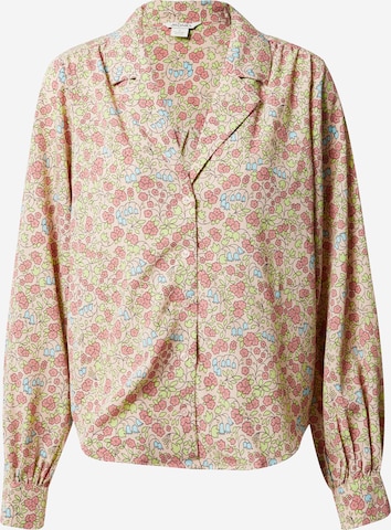 Monki Blouse in Roze: voorkant