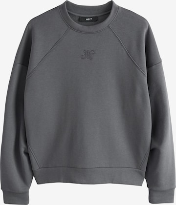 Sweat-shirt Next en gris : devant