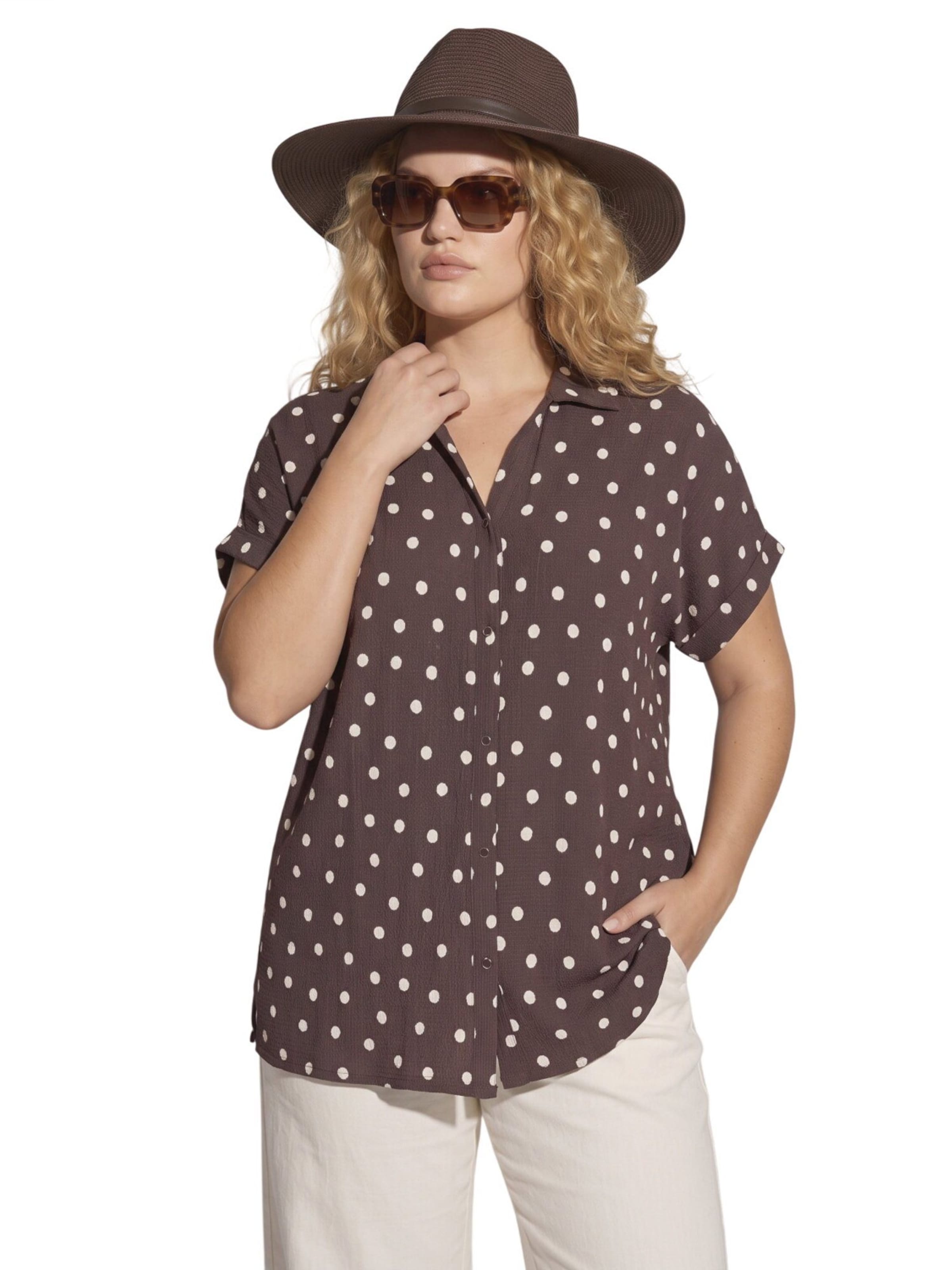T-shirt Shape Of You en marron