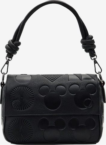 Desigual - Malas de tiracolo 'Mickey Mouse' em preto: frente