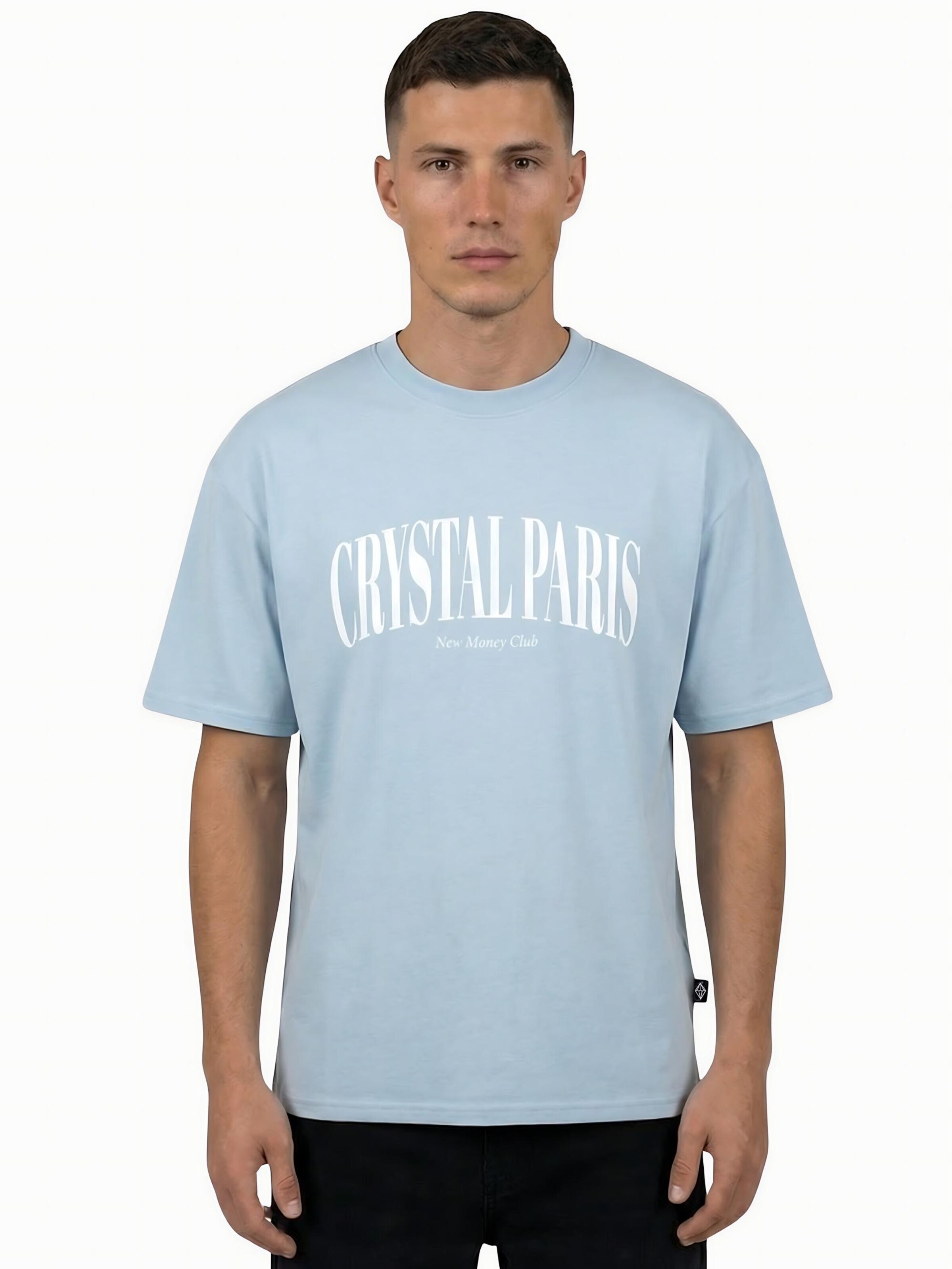 Crystal Paris Shirt 'Classics' in Blauw: voorkant