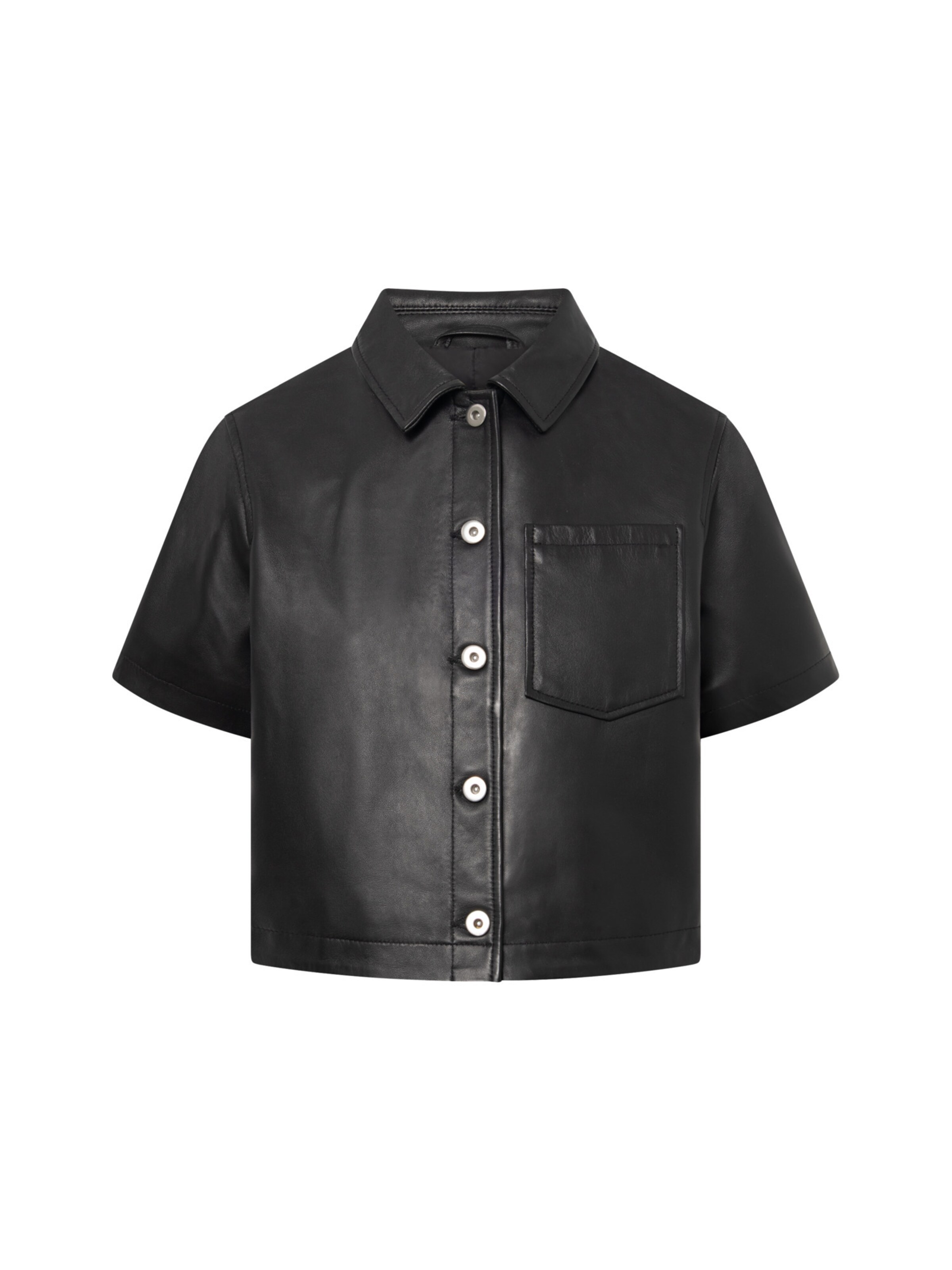 Bolongaro Trevor Bluse 'Agatha' in Schwarz: Vorderseite