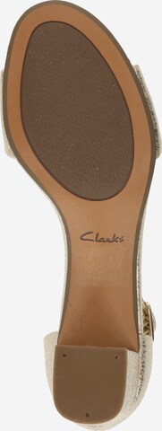 CLARKS Sandale 'Deva Mae' in Beige