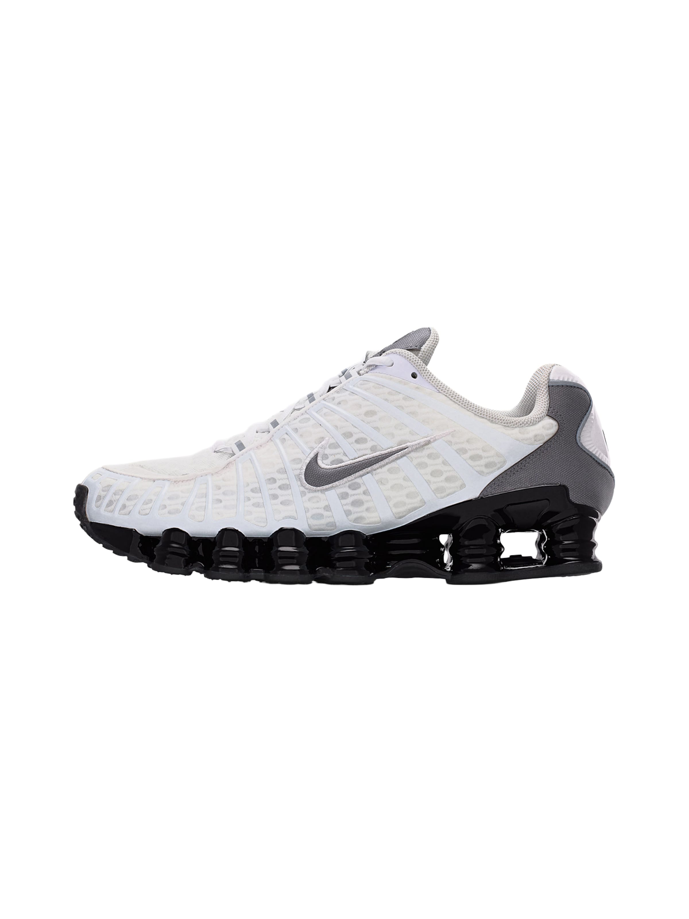 Sneaker bassa 'SHOX' di Nike Sportswear in bianco: frontale