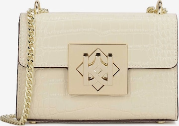 Kazar Shoulder Bag in Beige: front