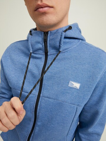 JACK & JONES - Sudadera con cremallera 'Air' en azul