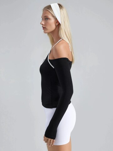 Busem Shirt in Zwart