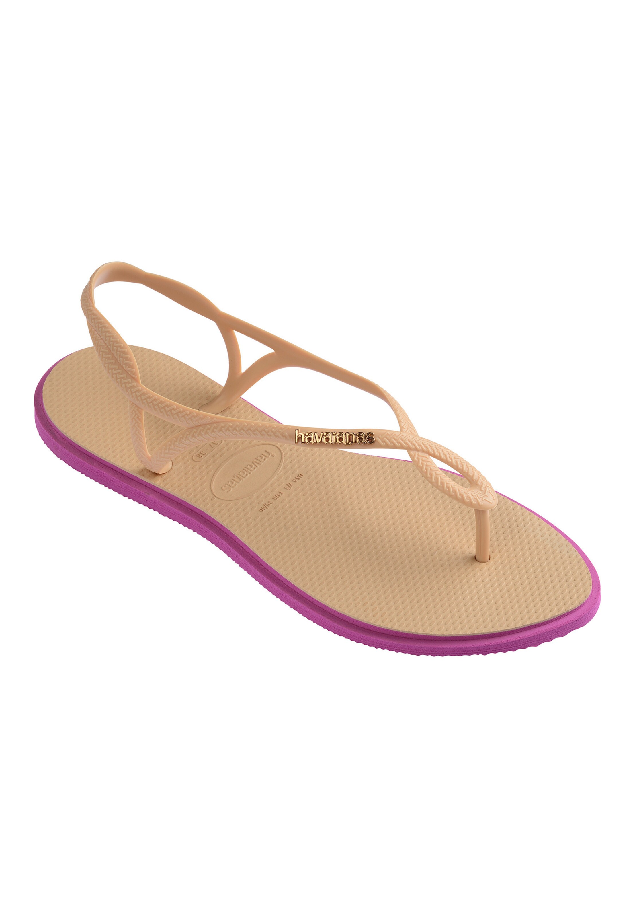 HAVAIANAS Ujjelválasztó-pántos szandál 'Luna Point' - arany