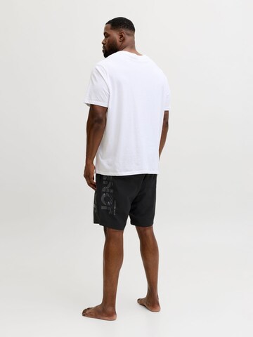 Shorts de bain 'JPSTMaui' Jack & Jones Plus en noir