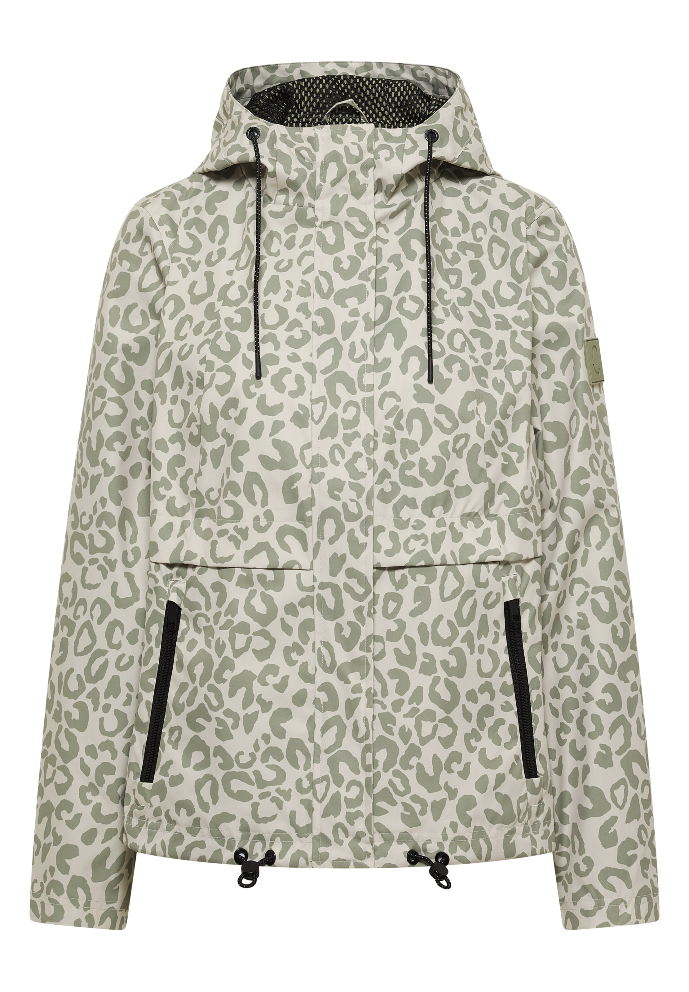 CECIL Between-Season Jacket in Green: front