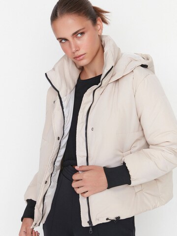 Trendyol Between-season jacket in Beige