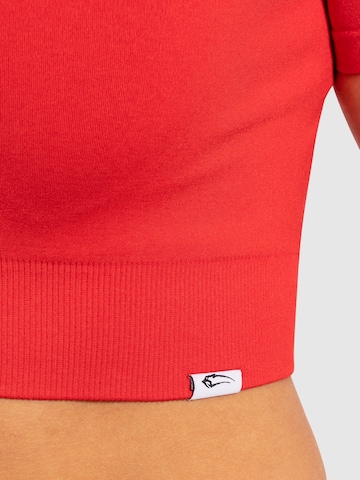 Smilodox Shirt ' Elna ' in Rood