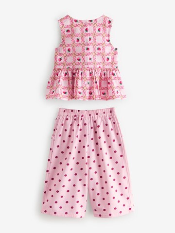 Next Zestaw w kolorze różowy