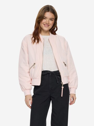 NÜMPH Blouson 'NUELLANORA JACKET ' in Pink: Vorderseite