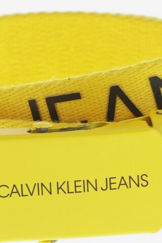 Calvin Klein Jeans Gürtel One Size in Gelb
