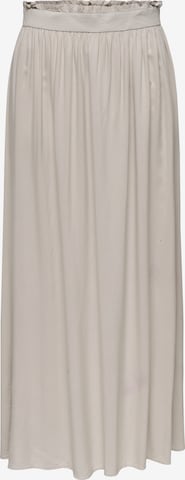 Jupe 'ONLVenedig' ONLY en gris : devant