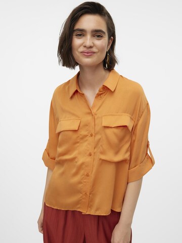 Chemisier 'VMFabiana' VERO MODA en orange