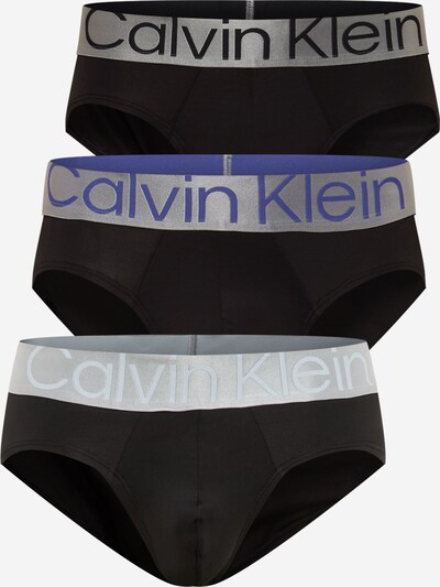 Calvin Klein Underwear Slip in silbergrau / lila / schwarz / weiß, Produktansicht
