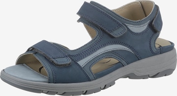 WALDLÄUFER Sandale in Blau: predná strana