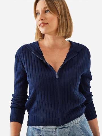 Bianco Lucci - Casaco de malha em azul