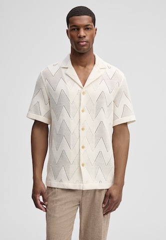 Coupe regular Chemise 'Clint' STRELLSON en blanc