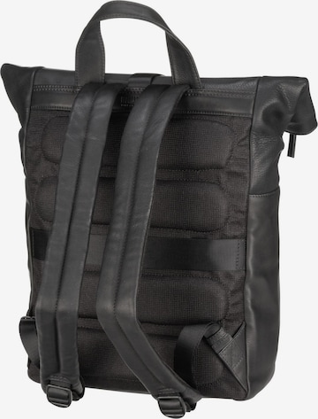 LEONHARD HEYDEN Backpack 'Den Haag' in Black