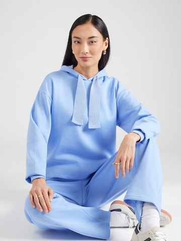 PIECES Sweatshirt 'PCCHILLI' in Blue: front