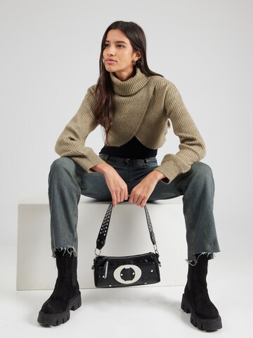 Pull-over 'PCPAYA' PIECES en vert