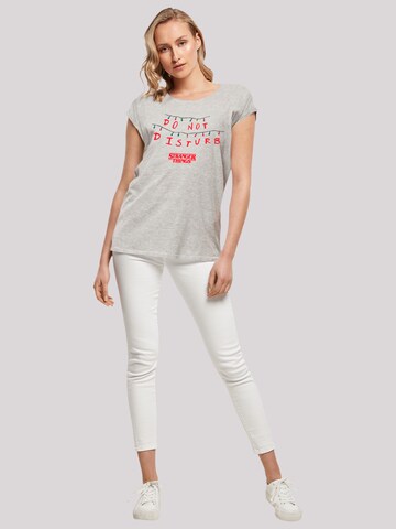 T-shirt 'Stranger Things Do Not Disturb Netflix TV Series' F4NT4STIC en gris